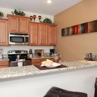 Townhome kitchen