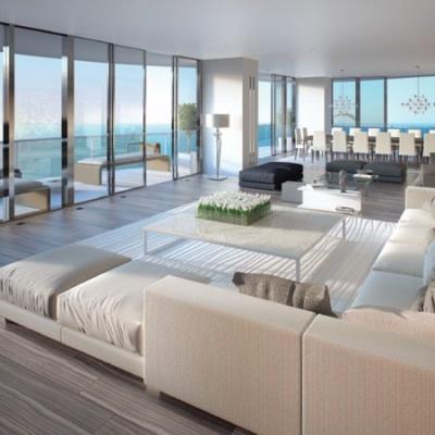 Chateau Beach Residences living room