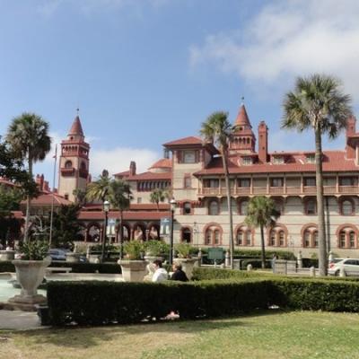  Flagler College-egyetem a volt Hotel Ponce de Leon épületében